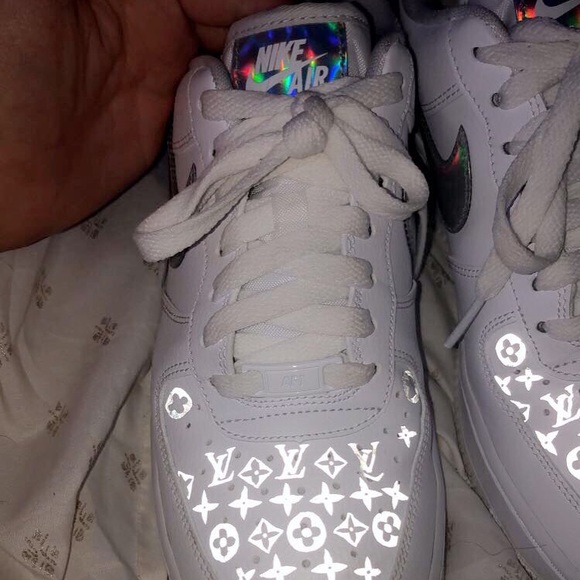 LV Custom AF1s - Picture 2 of 3